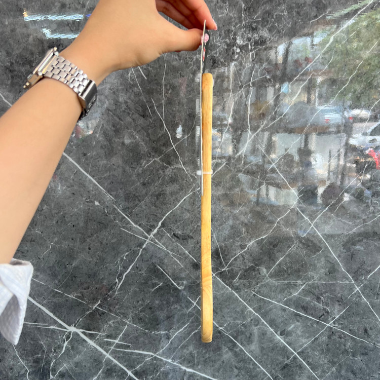 کفگیر چوبی متوسط دسته بلند لیون