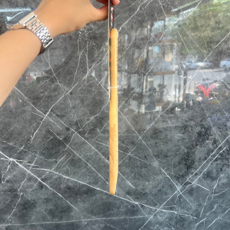کفگیر چوبی سوراخ دار لیمون