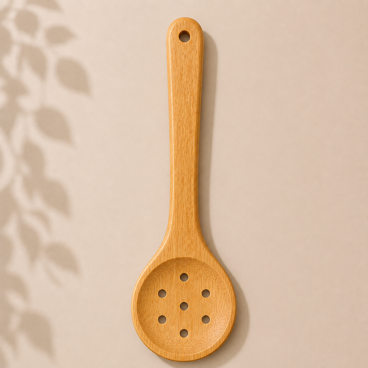 کفگیر چوبی ساده